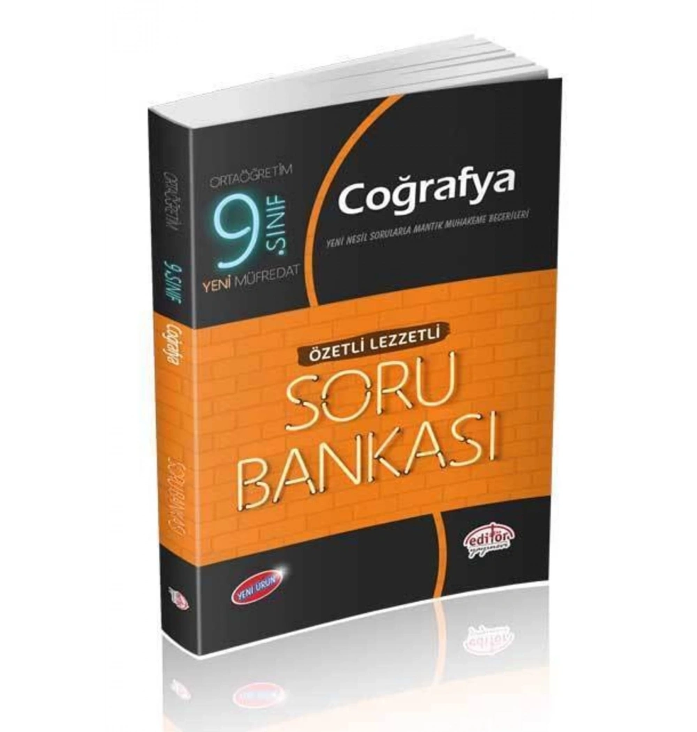 Editör 9.Sınıf Coğrafya Soru Bankası