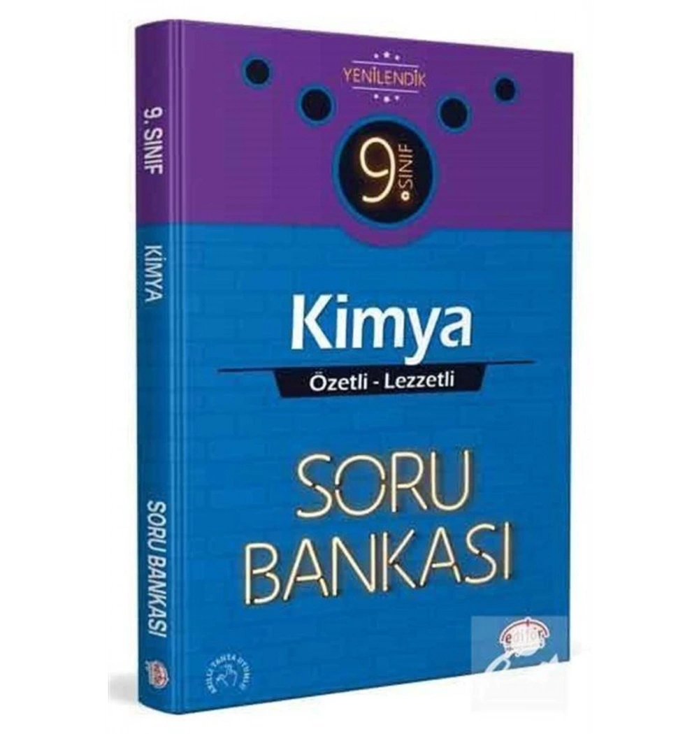 *Kampanya* Editör 9.Sınıf Kimya Soru Bankası