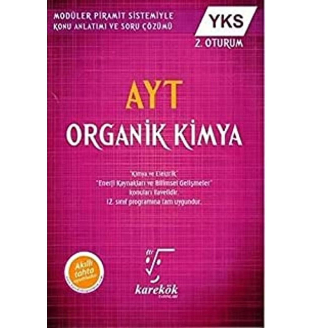 Ayt Organik Kimya Konu Anlatım  Yks 2.Oturum   Karekök
