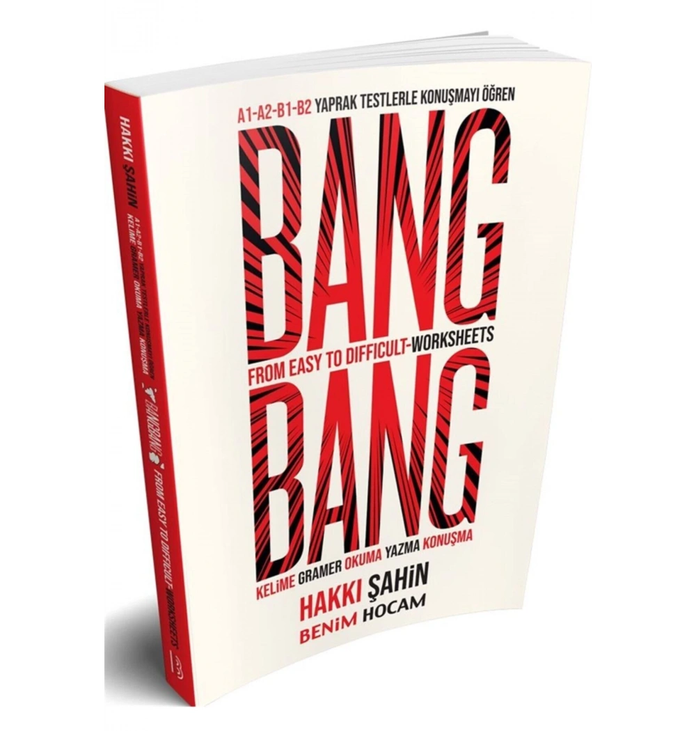 2020 Bang Bang Worksheets A1-A2 B1 B2 Yaprak Testlerle Konuşmayı Öğren Benim Hocam