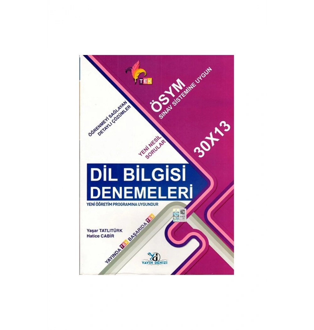 Ösym 30X13 Dilbilgisi Denemeleri Yayındenizi