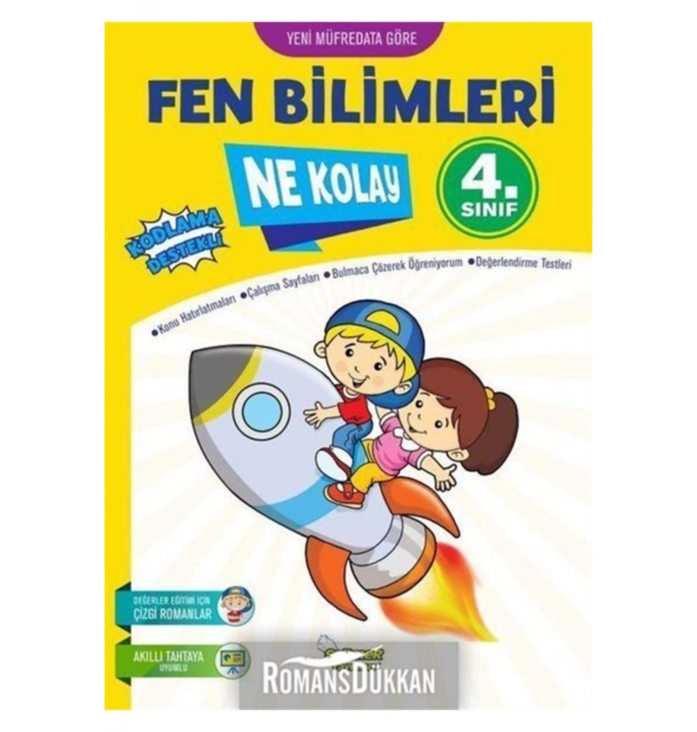 4.Sınıf Ne Kolay Fen Bilimleri      Selimer