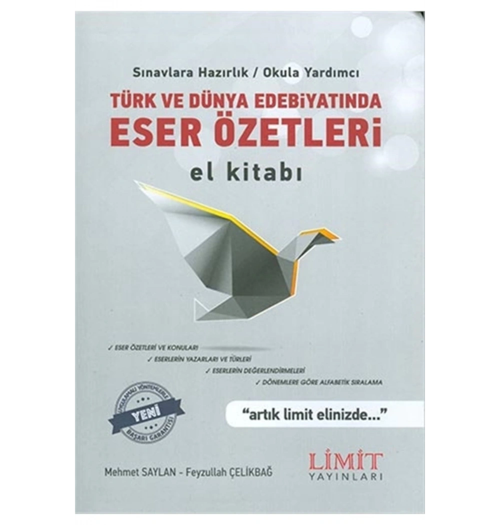 Limit Türk Ve Dünya Edebiyatından Eser Özetleri El Kitabı