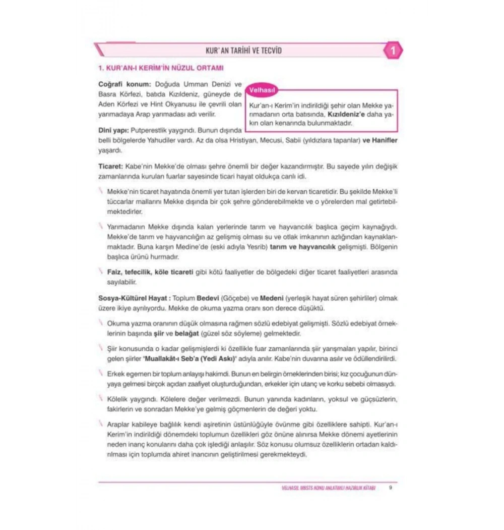 Ddy Mbsts Velhasıl  Konu Anlatım Hazırlık Kitabı