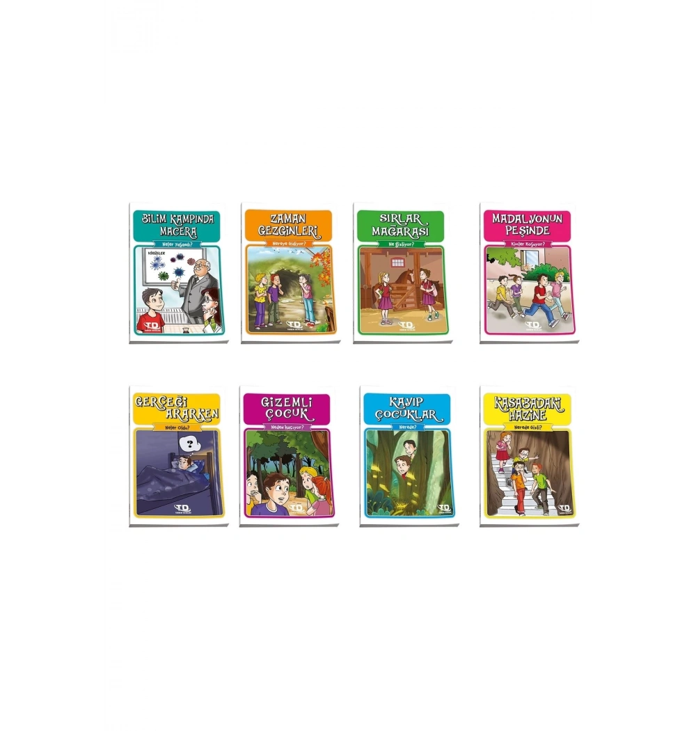 Macera Gezginleri 8 Kitap Set 3-4.Sınıflara Tandem Yayınları