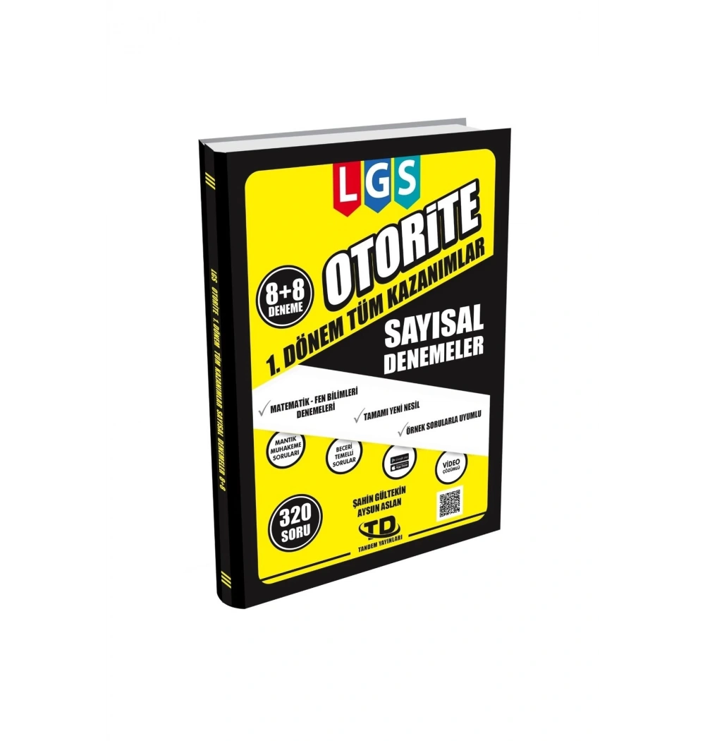 Lgs Otorite 1.Dönem Sayısal 8+8 Denemeler Tandem