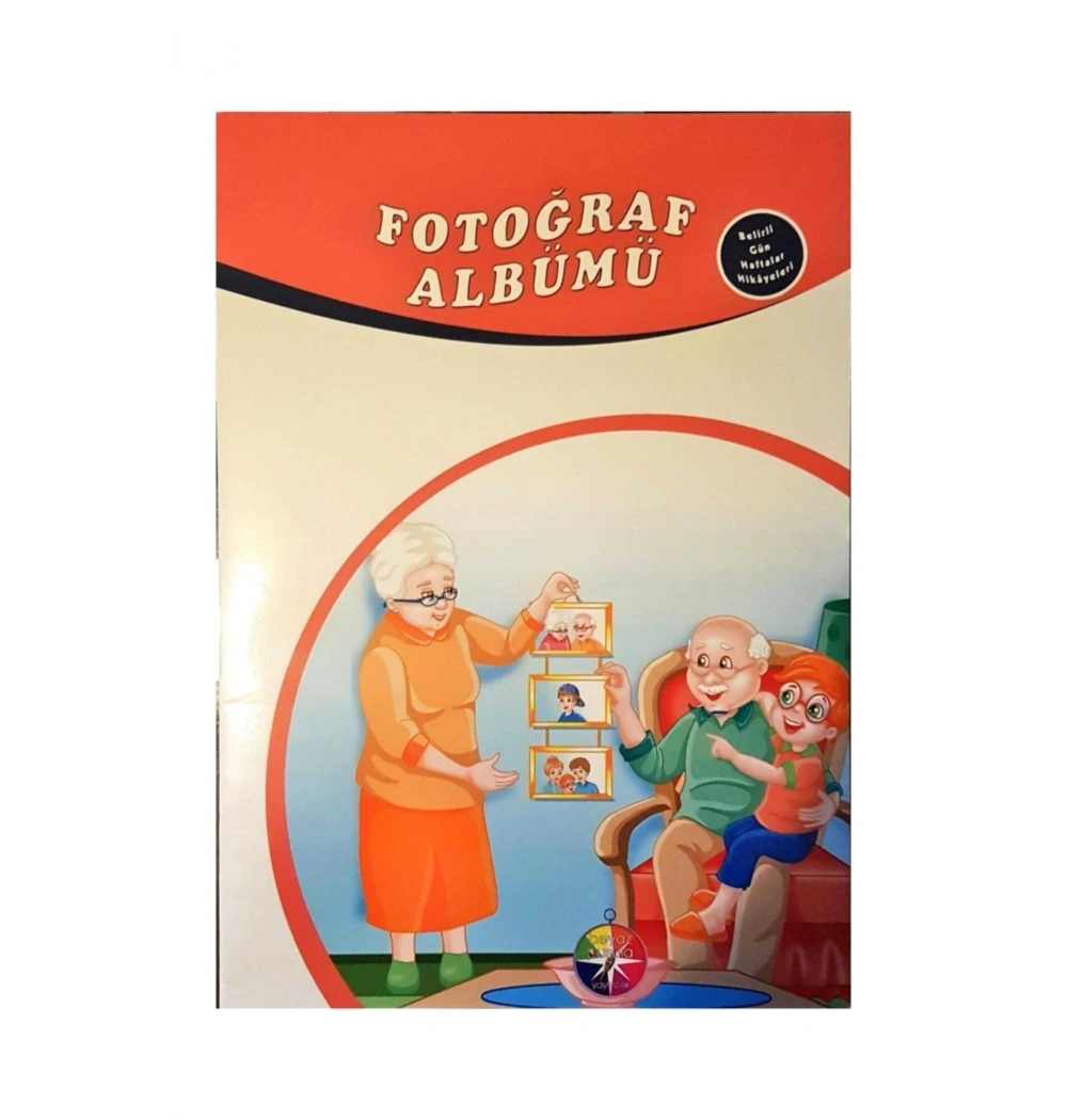 Fotoğraf Albümü Belirli Günler Haftalar Hikayeleri Beyaz Pusula