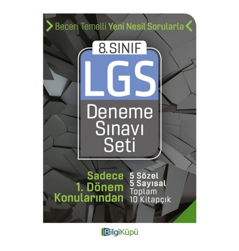 8.Sınıf Lgs 1.Dönem Konuları 10 Deneme Sınavı Bilgi Küpü