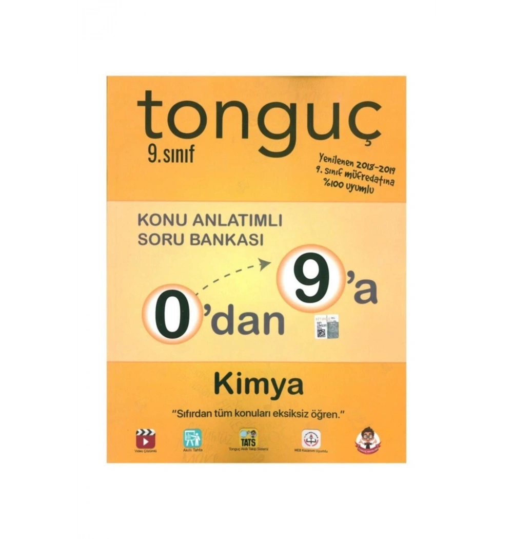 0 Dan 9 A Kimya Konu Anlatım Soru Bankası   Tonguç