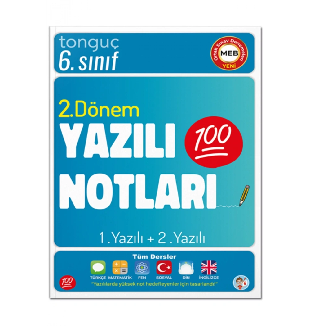 Tonguç 6.Sınıf Yazılı Notları 2.Dönem 1.Yazılı