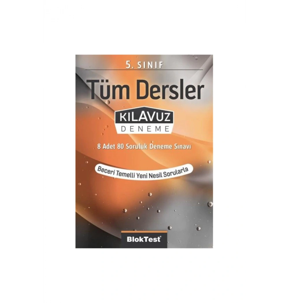 Bloktest 5.Sınıf Tüm Dersler Kılavuz Deneme