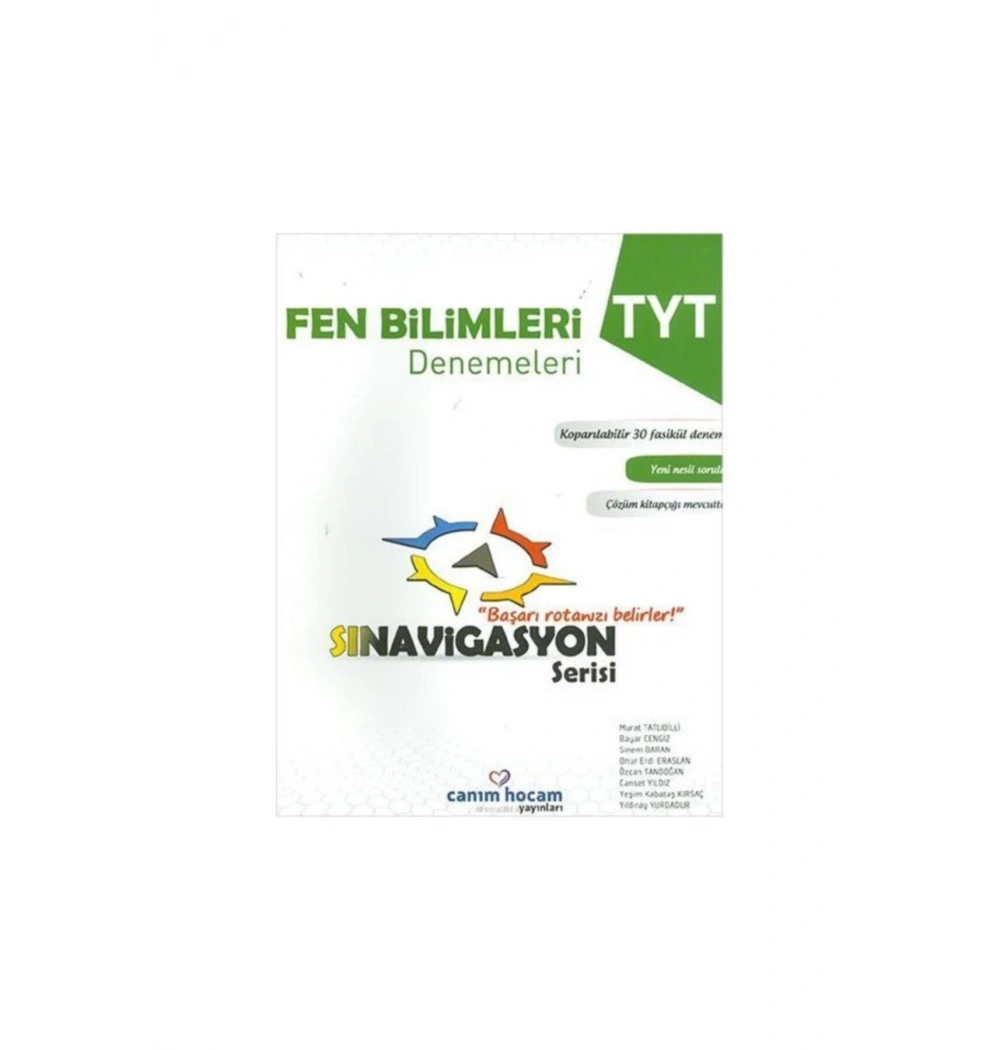 Tyt Fen Bilimleri Denemeleri 30 Lu Sınavigasyon Serisi Canım Hocam Yayınları