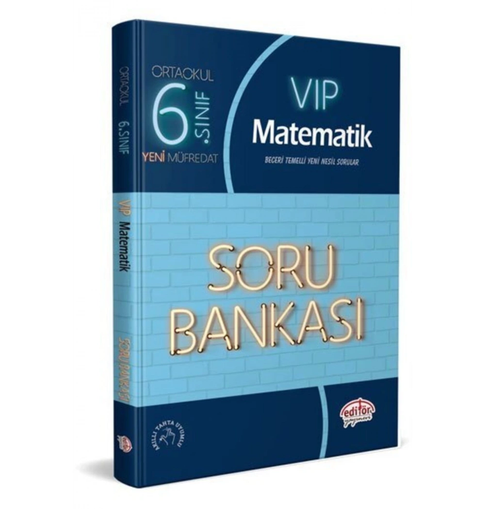 6.Sınıf Matematik Soru Bankası   Editör
