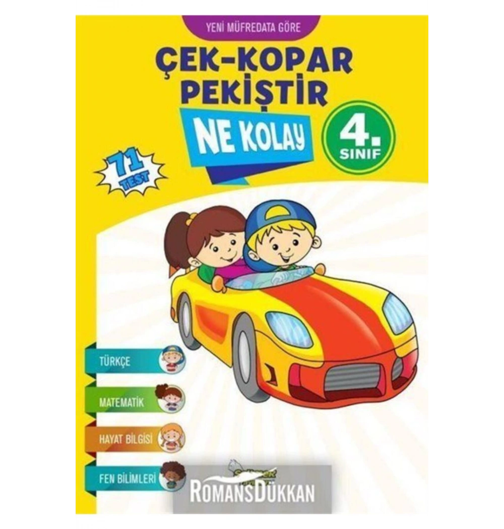4.Sınıf Çek Kopar Pekiştir Ne Kolay Yaprak Test     Selimer