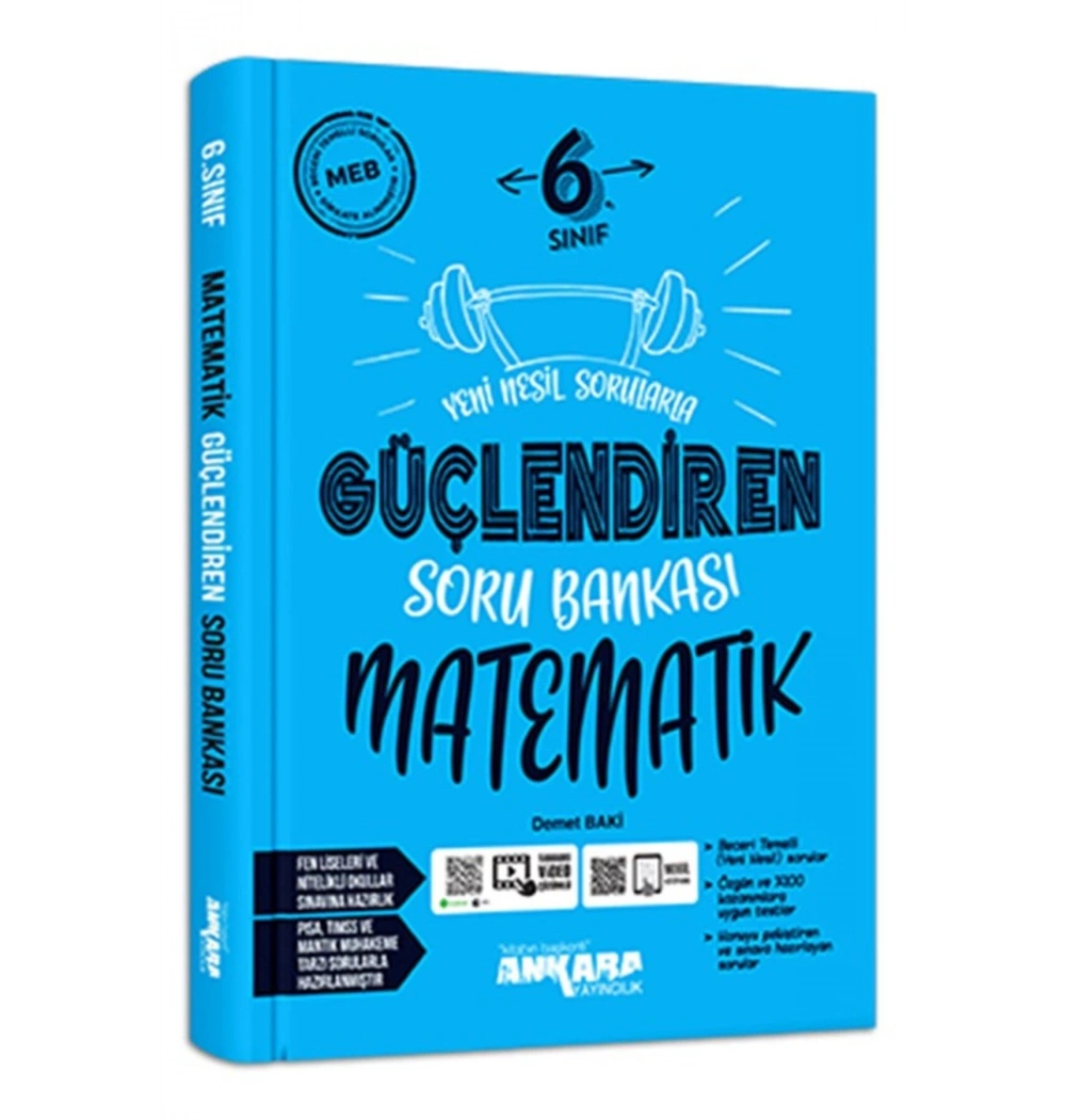 6. Sınıf Matematik Güçlendi̇Ren Soru Bankasi Ankara Yayın