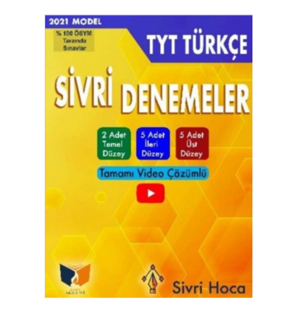 Sivri Hoca Tyt Türkçe 12 Sivri Deneme   Ateş Akademi