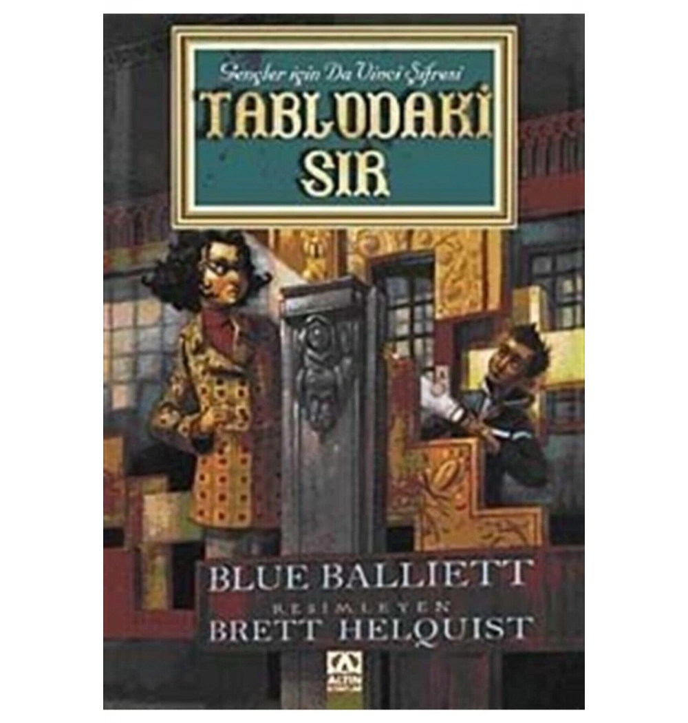 Tablodaki̇ Sir -Blue Balliet Altın Ki̇Taplar