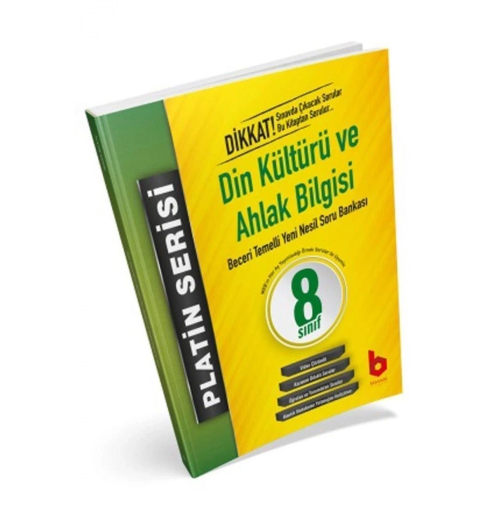 Basamak 8.Sınıf Din Kültürü Yeni Nesil Platin Soru Bankası-Kampanyalı