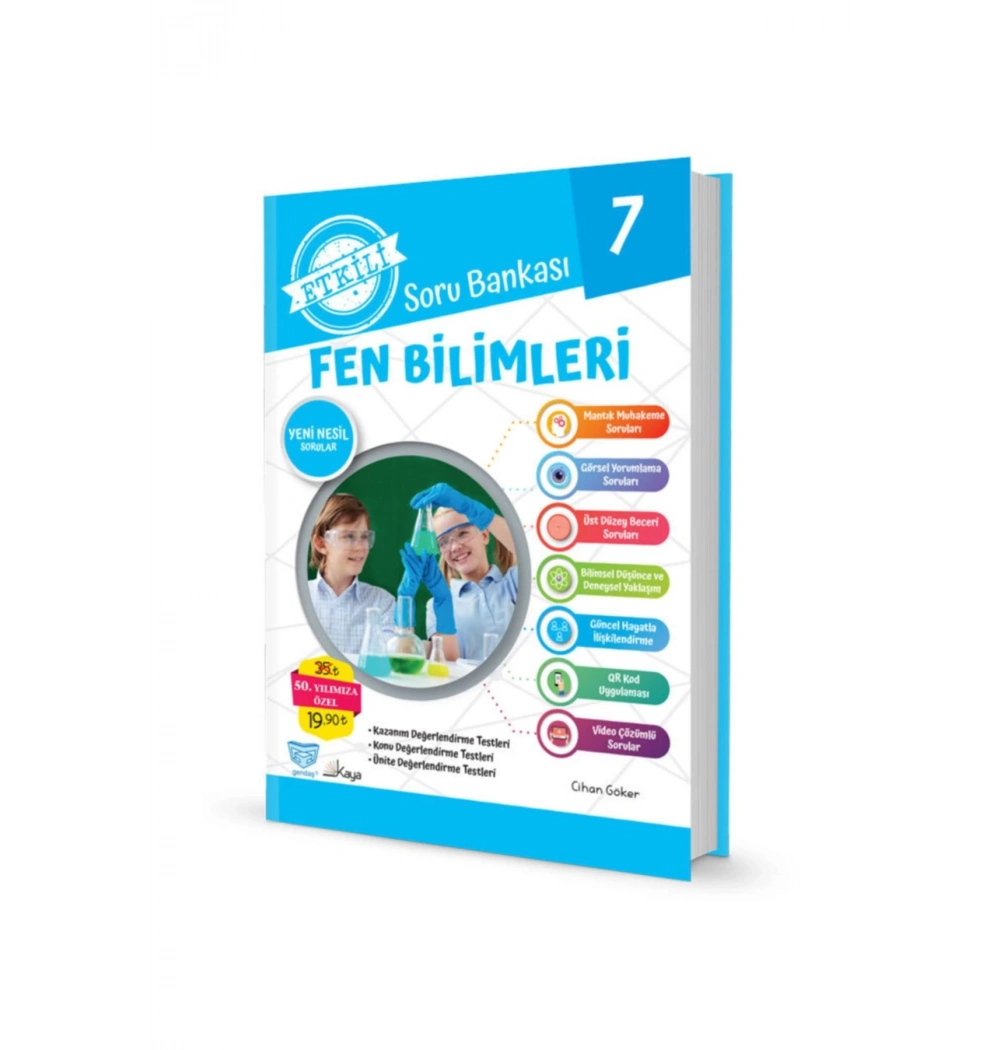 Gendaş 7.Sınıf Fen Bilimleri Soru Bankası