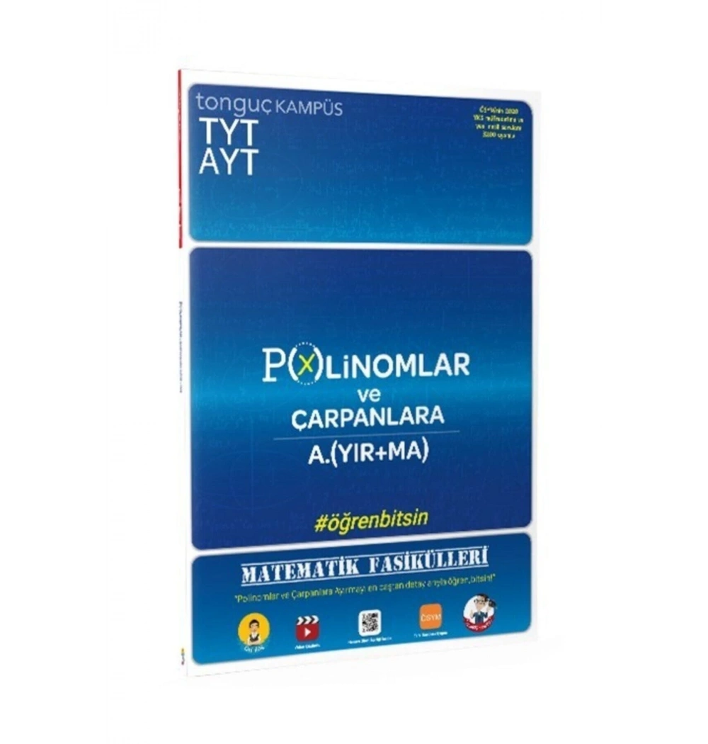 Tonguç Tyt Ayt Matematik Fasiküller Polinomlar Çarpanlara Ayırma
