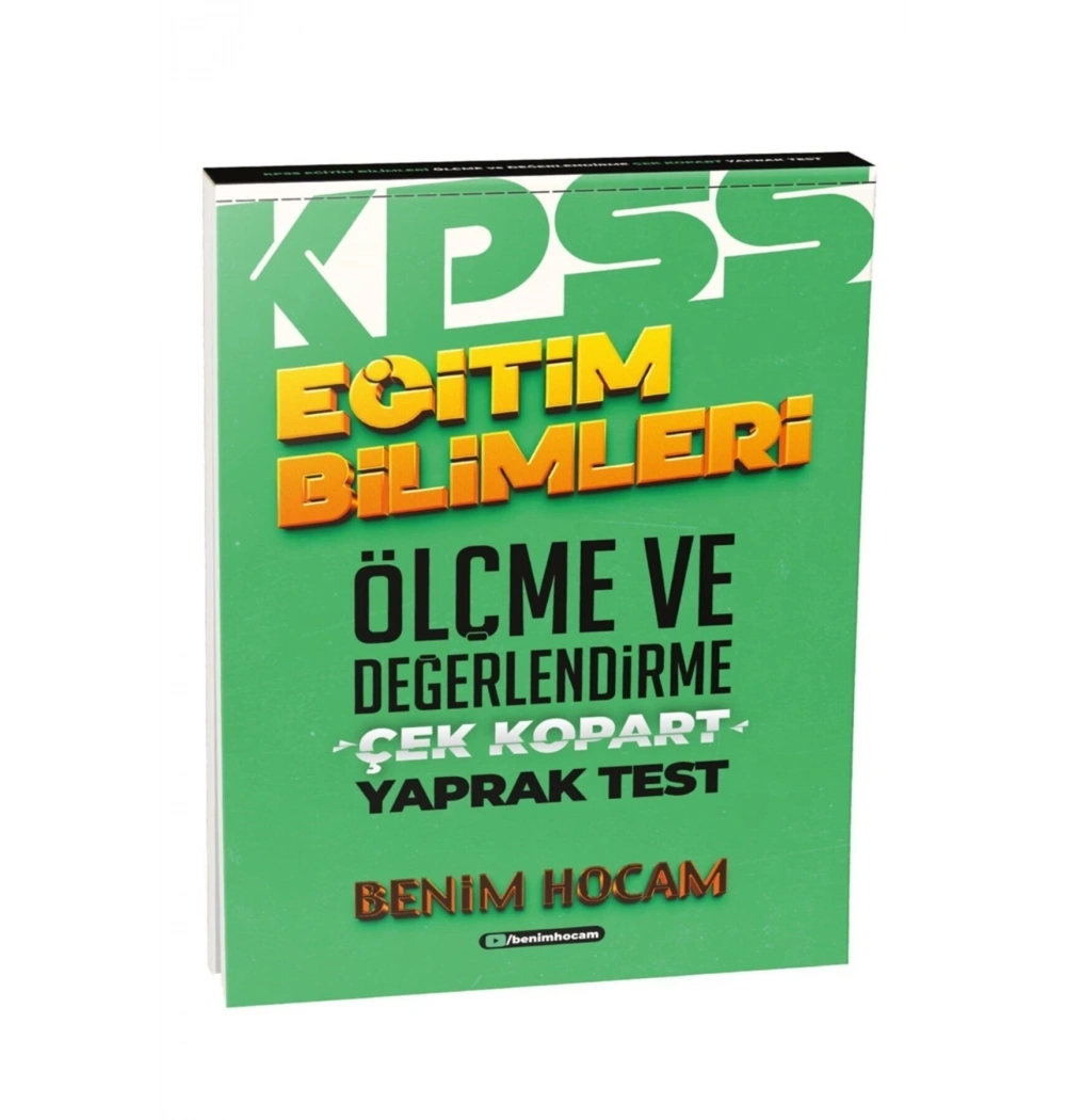 Kpss Eğitim Bilimleri Ölçme Değerlendirme Yaprak Test