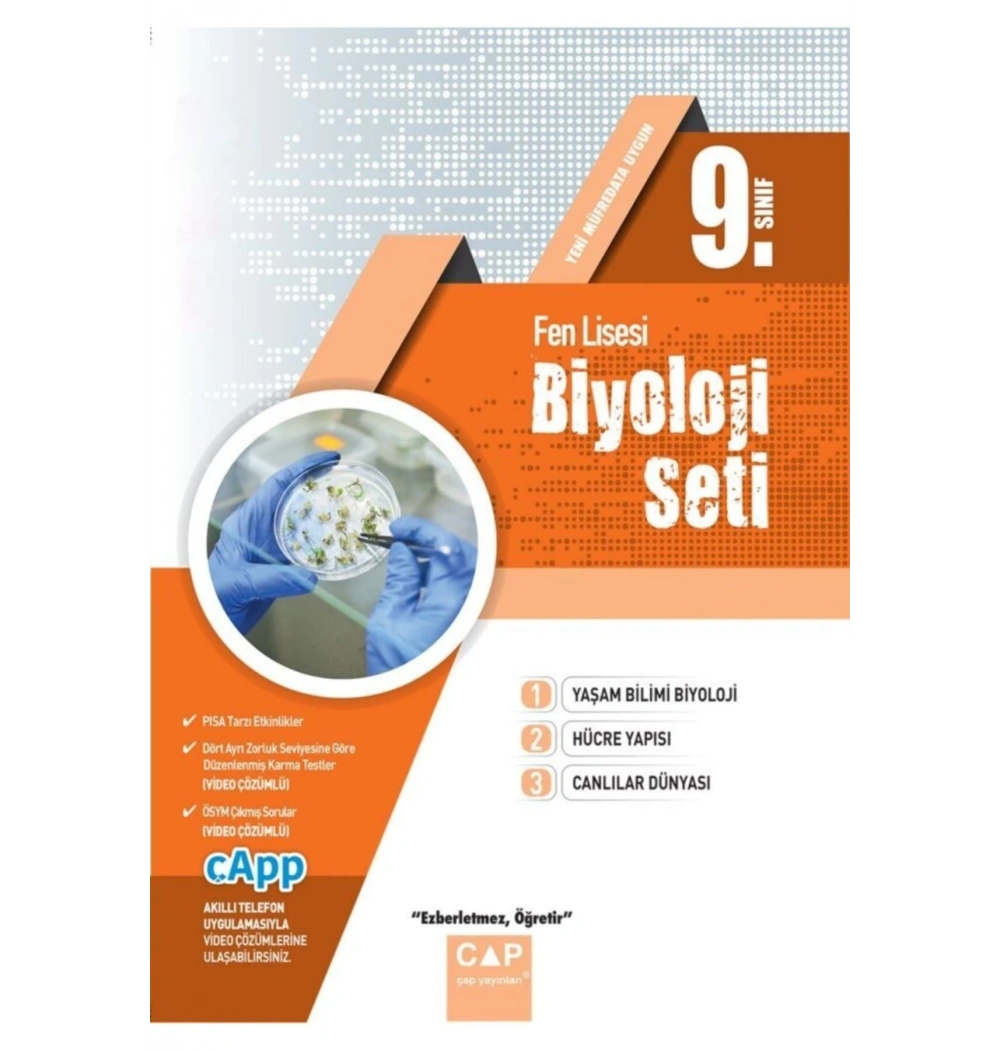 Çap  9.Sınıf Biyoloji Seti Fen Lisesi