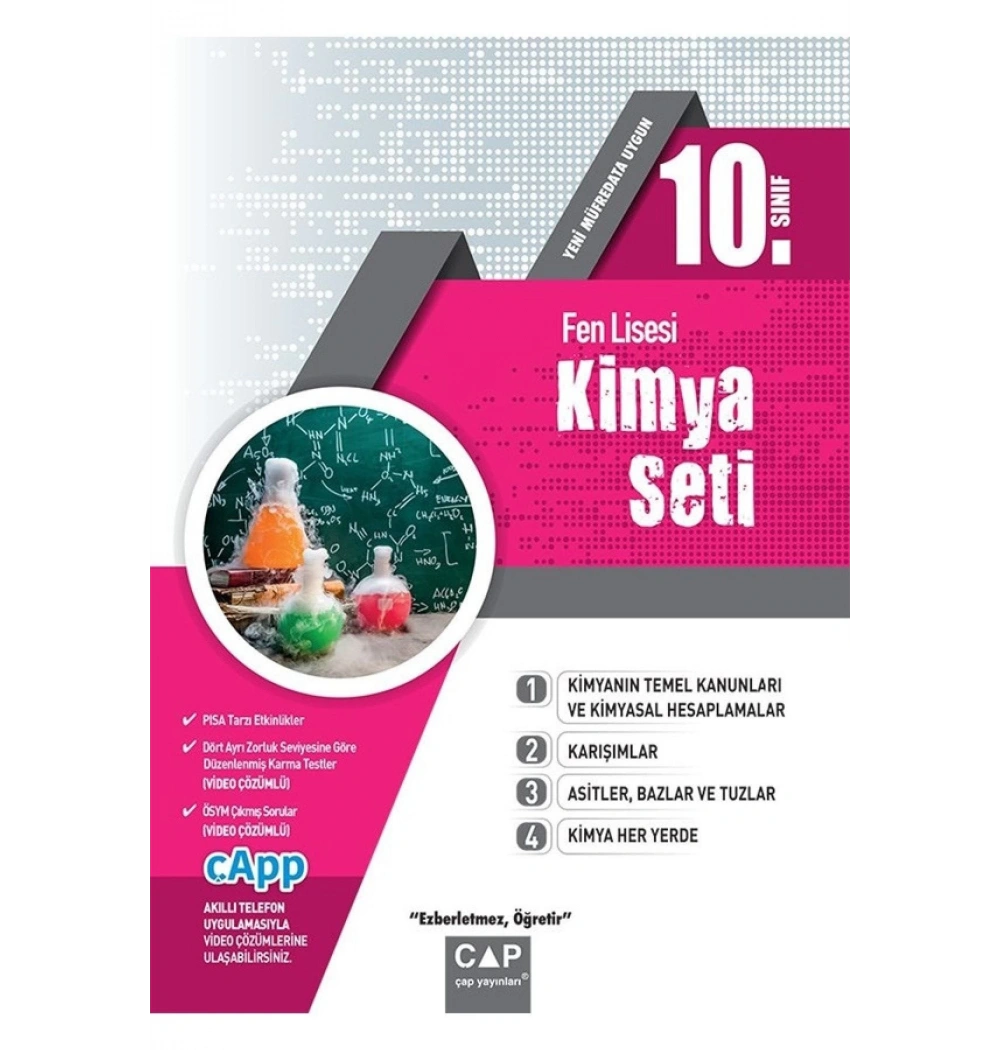 Çap  10.Sınıf Kimya Seti Fen Liseleri