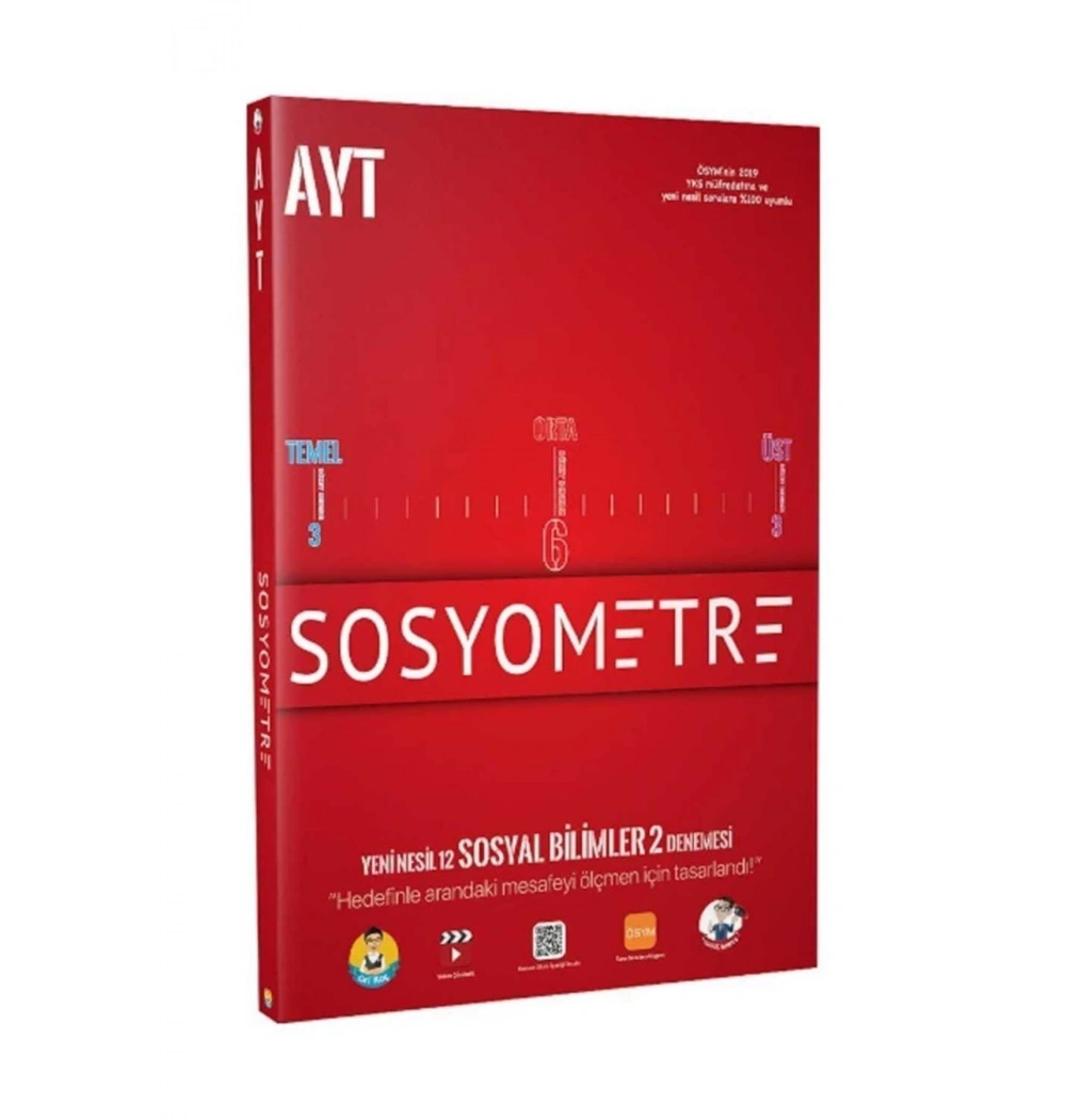 Ayt Sosyometre 12 Sosyal Bilimler 2 Denemesi Tonguç