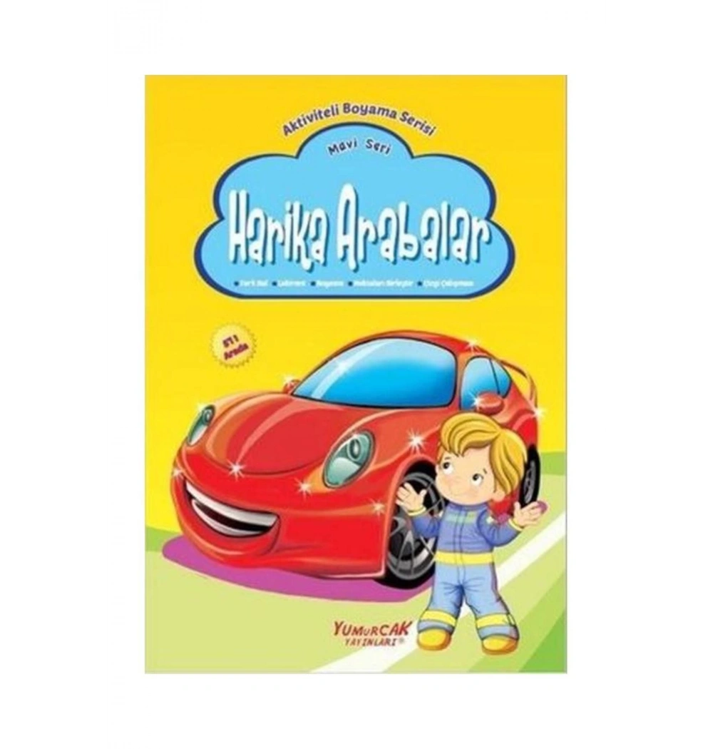 Aktiviteli Boyama Mavi Seri   Yumurcak