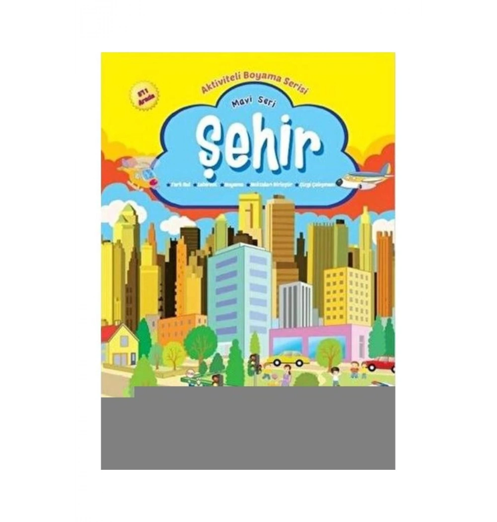 Aktiviteli Boyama Mavi Seri Yumurcak