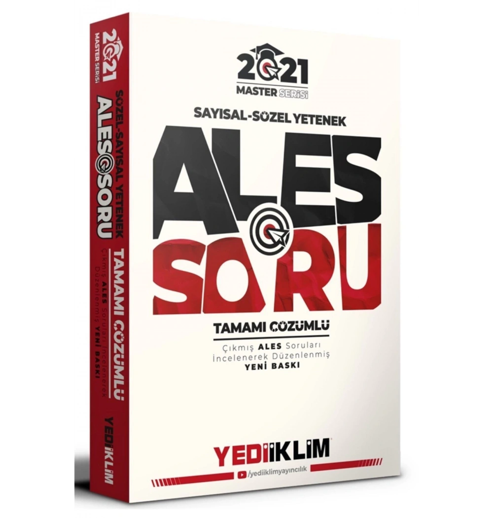 2021 Ales Sayısal Sözel Çözümlü Soru Bankası Yediiklim