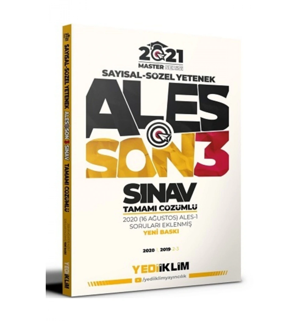 Ales 2021 Sayısal Sözel Son 3 Yıl Çıkmış Çözümlü Sorular Yediiklim