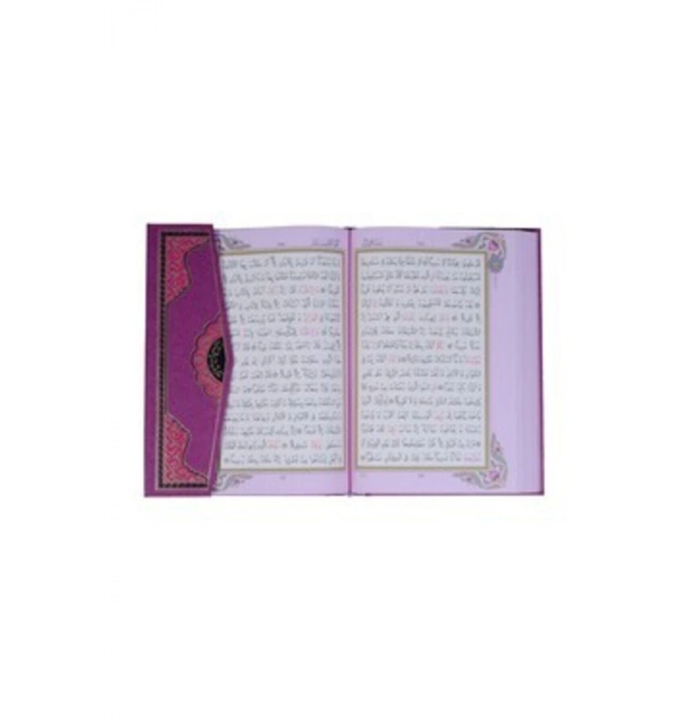 Hayrat Rahle Boy Kuranı Kerim Lila Kapak Kr0012