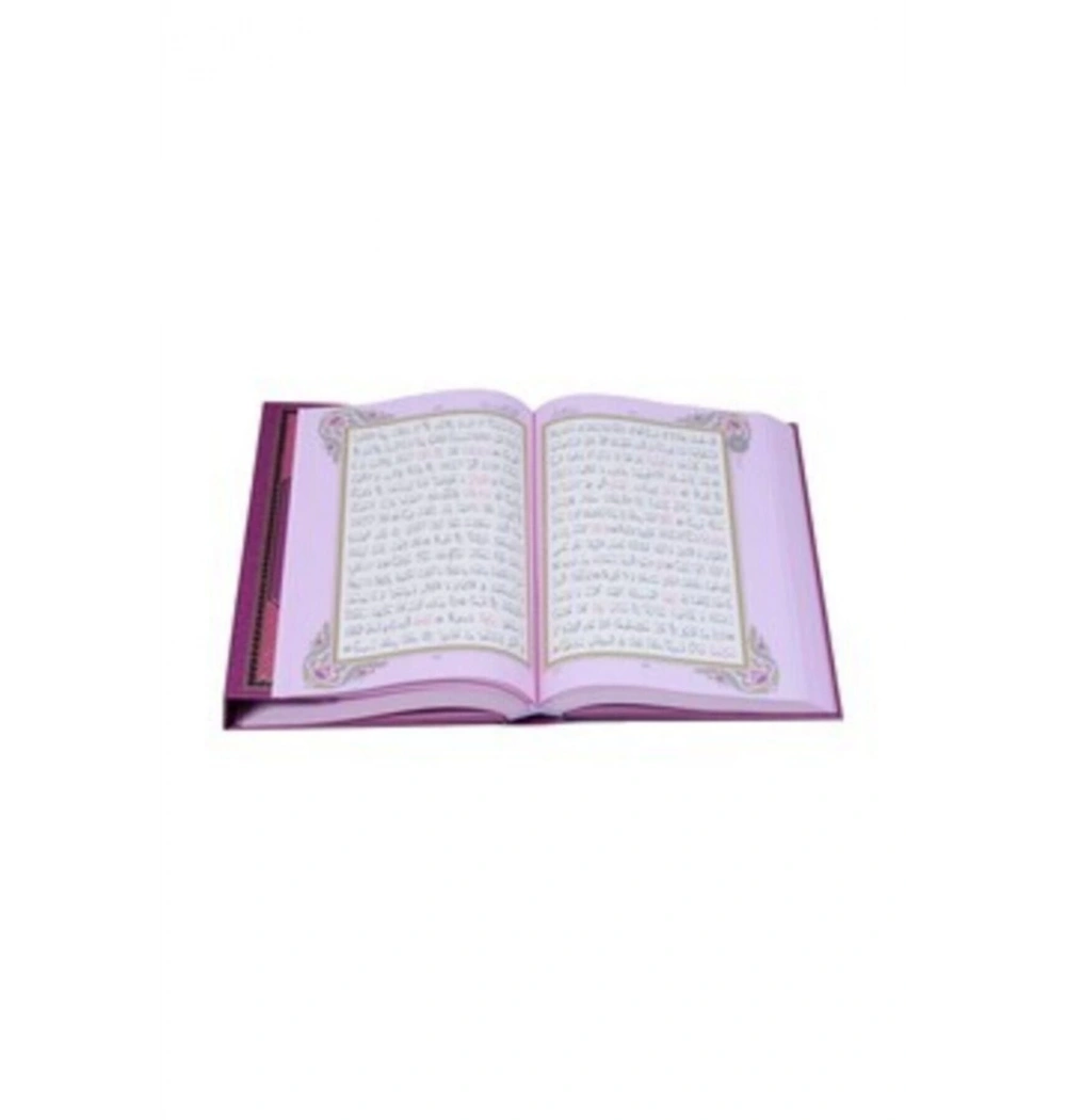 Hayrat Rahle Boy Kuranı Kerim Lila Kapak Kr0012