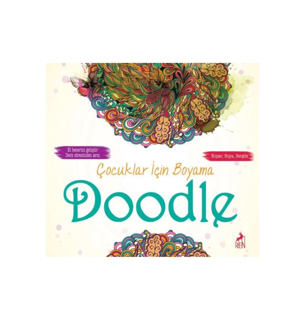 Çocuklar İçin Boyama Doodle   Ren