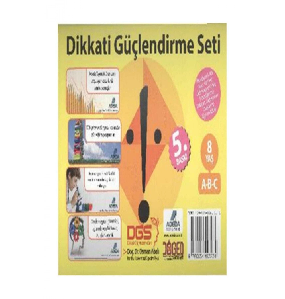 Yeni Neuro Vıa Sistemi İle Dikkati Güçlendirme Seti 8+Yaş Adeda