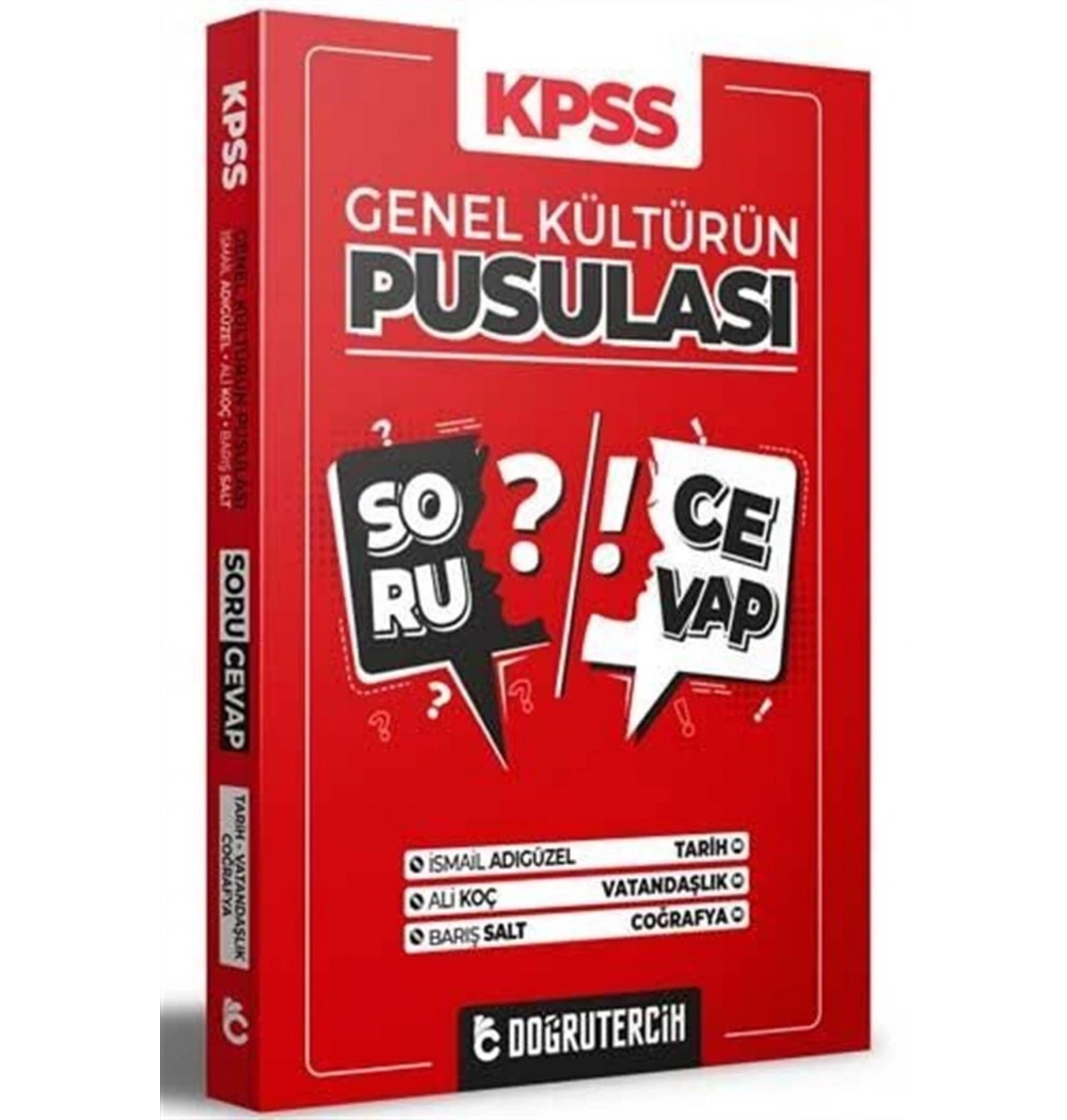 Kpss Genel Kültürün Pusulası Soru Cevap Doğru Tercih