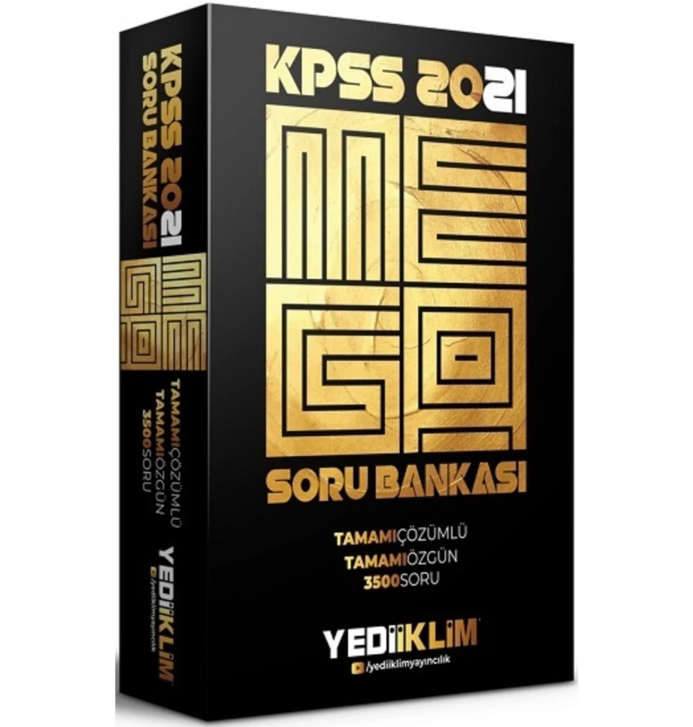 Kpss 2021 Gk Gk Tüm Dersler Çözümlü Soru Bankası Yediiklim