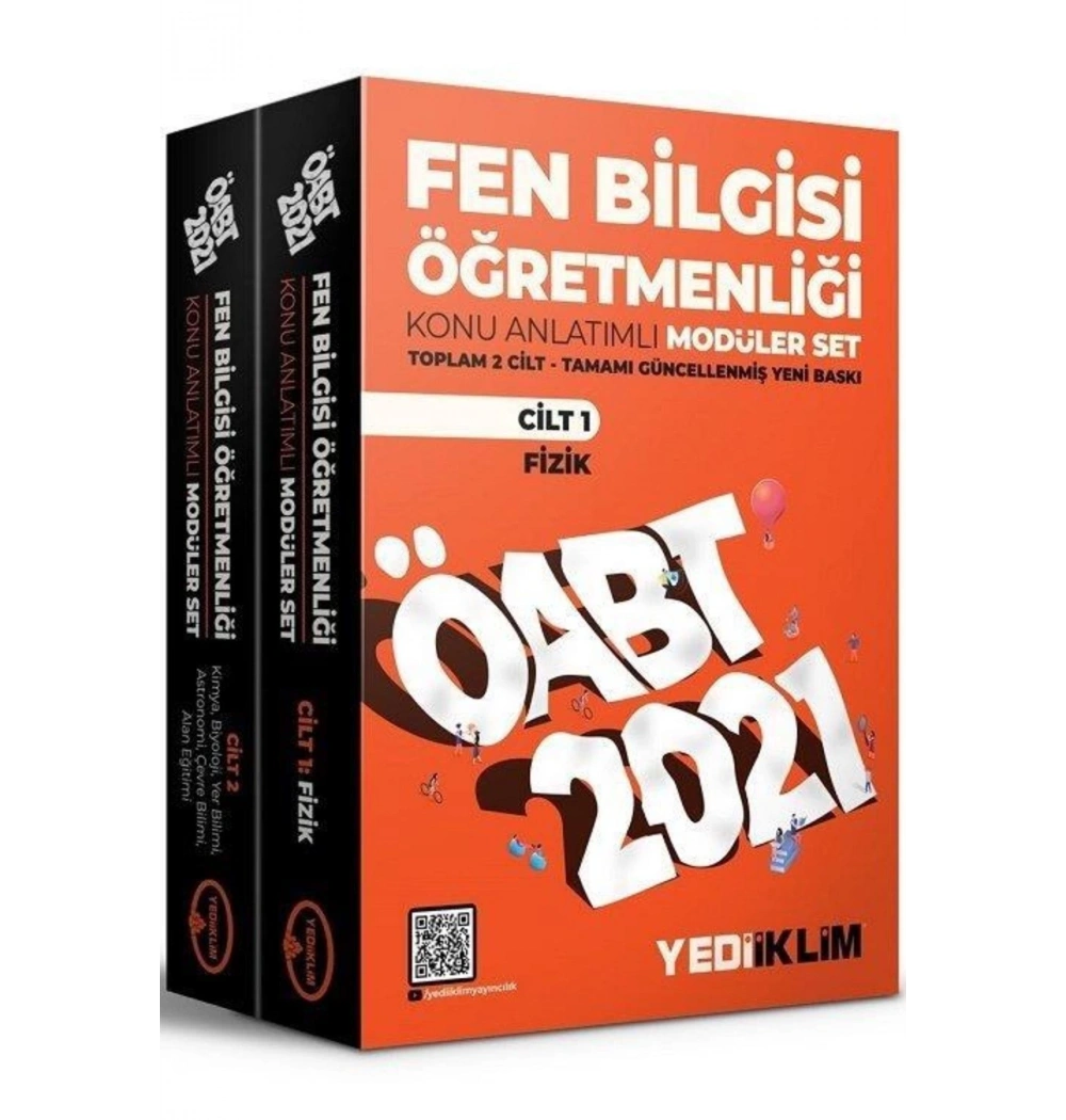 Öabt 2021 Fen Bilgisi Öğretmenliği 2 Li Modüler Set Yediiklim