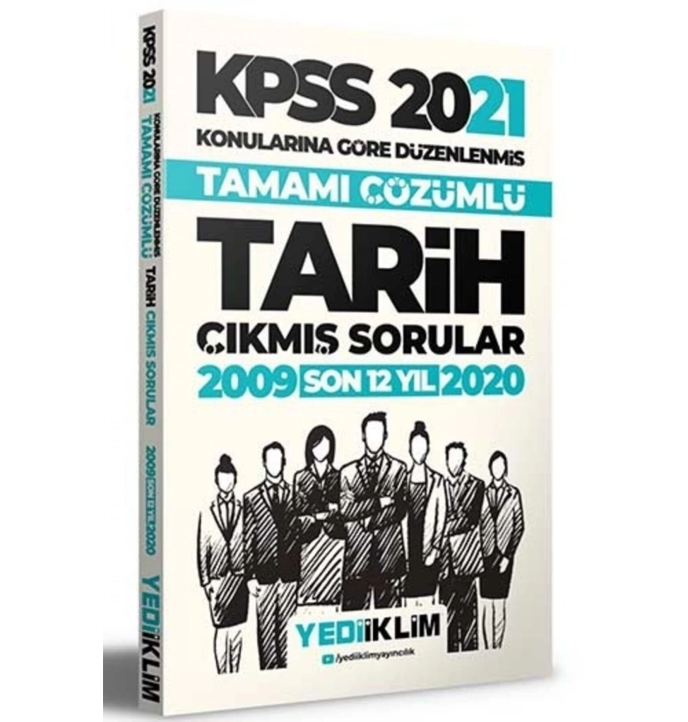 Kpss 2021 Tarih 2009-2020 Çıkmış Sorular Çözümlü  Yediiklim