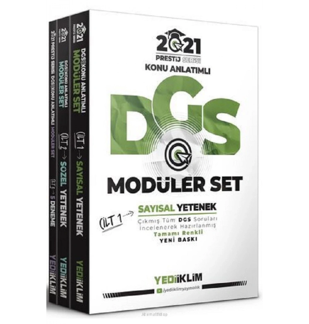 Dgs 2021 Sayısal Modüler Set Yediiklim