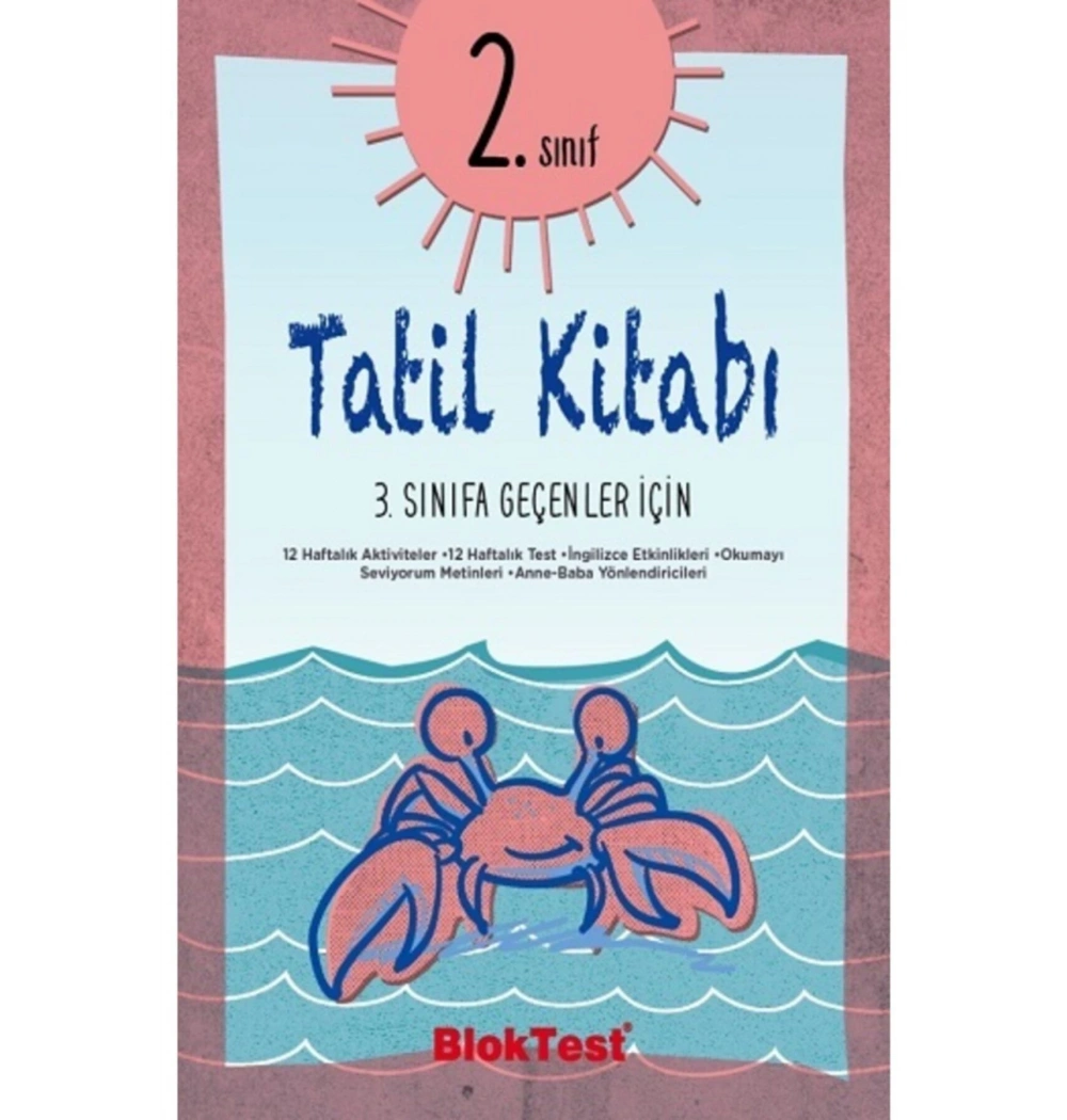 Bloktest Tatil Kitabı 2. Sınıf (3. Sınıfa Geçenler İçin)