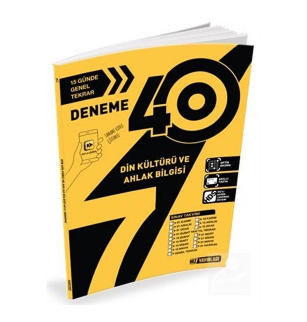 7.Sınıf Din Kültürü 40 Deneme Hızyayın