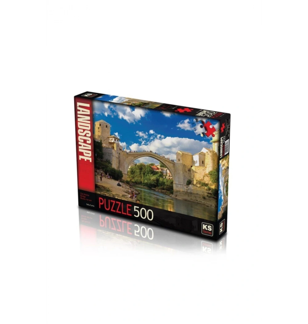 Ks Games Puzzle 500 Old Monster Brıdge Bosna Hersek
