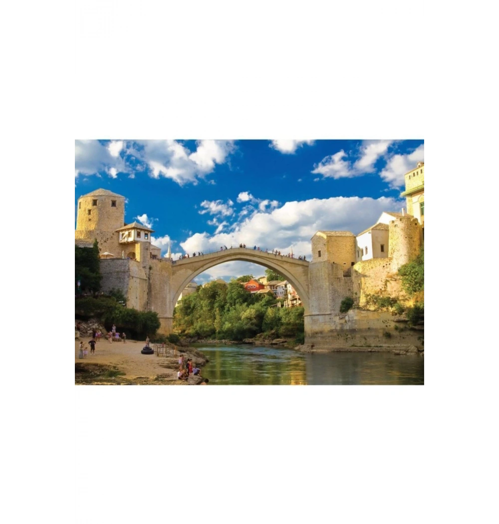 Ks Games Puzzle 500 Old Monster Brıdge Bosna Hersek