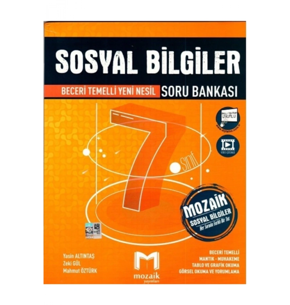 Mozaik 7.Sınıf Sosyal Bilgiler Soru Bankası