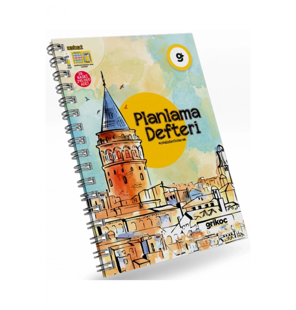 Planlama Defteri Gri Koç Yüksek Başarı