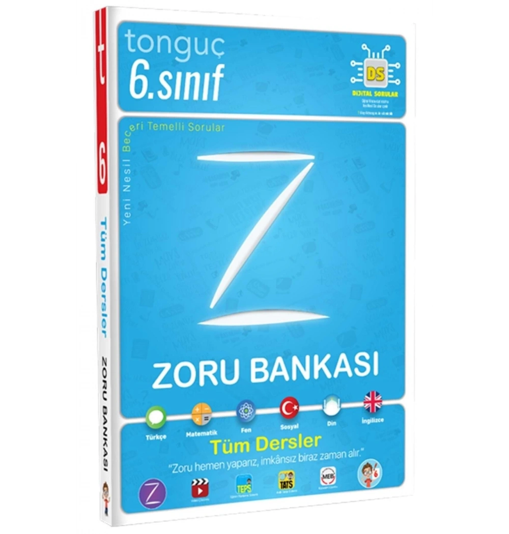 Tonguç 6.Sınıf Tüm Dersler Zoru Bankası