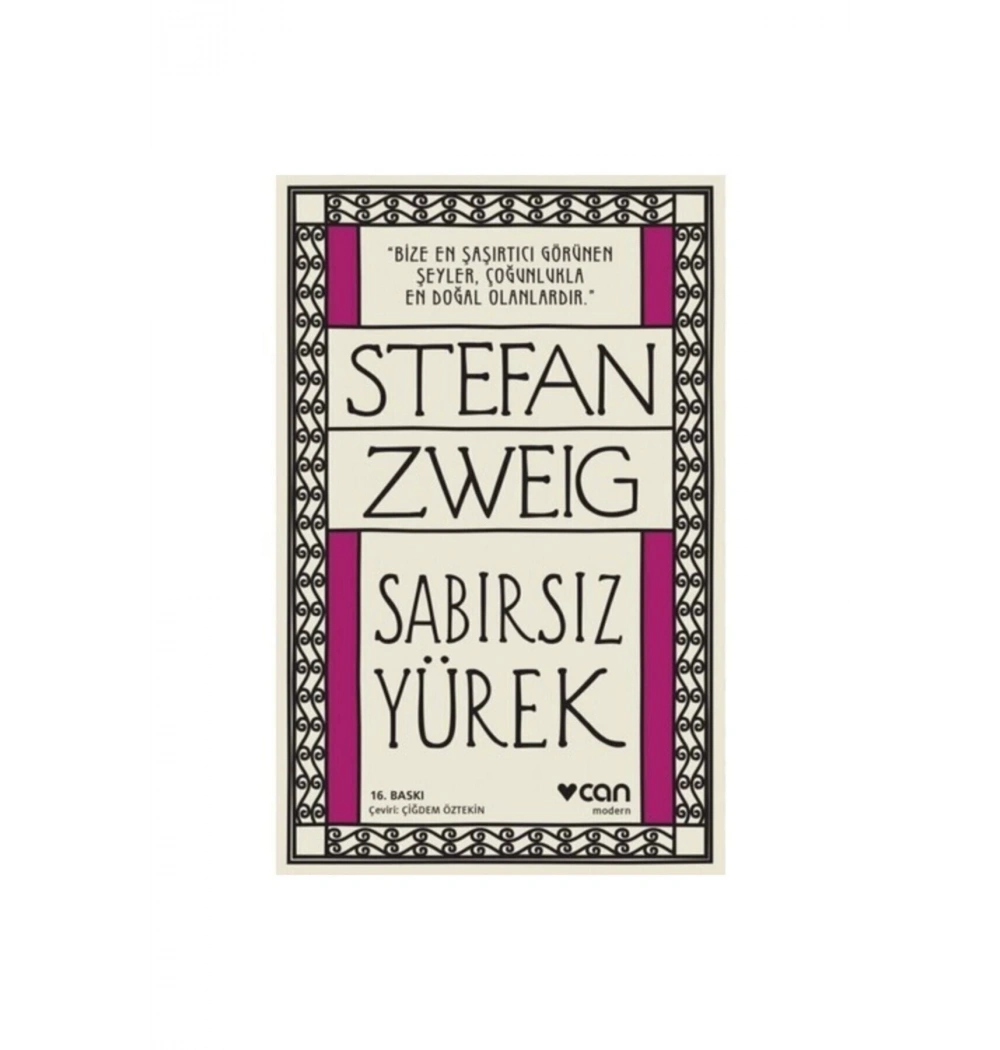 Sabırsız Yürek. Stefan Zweıg Can