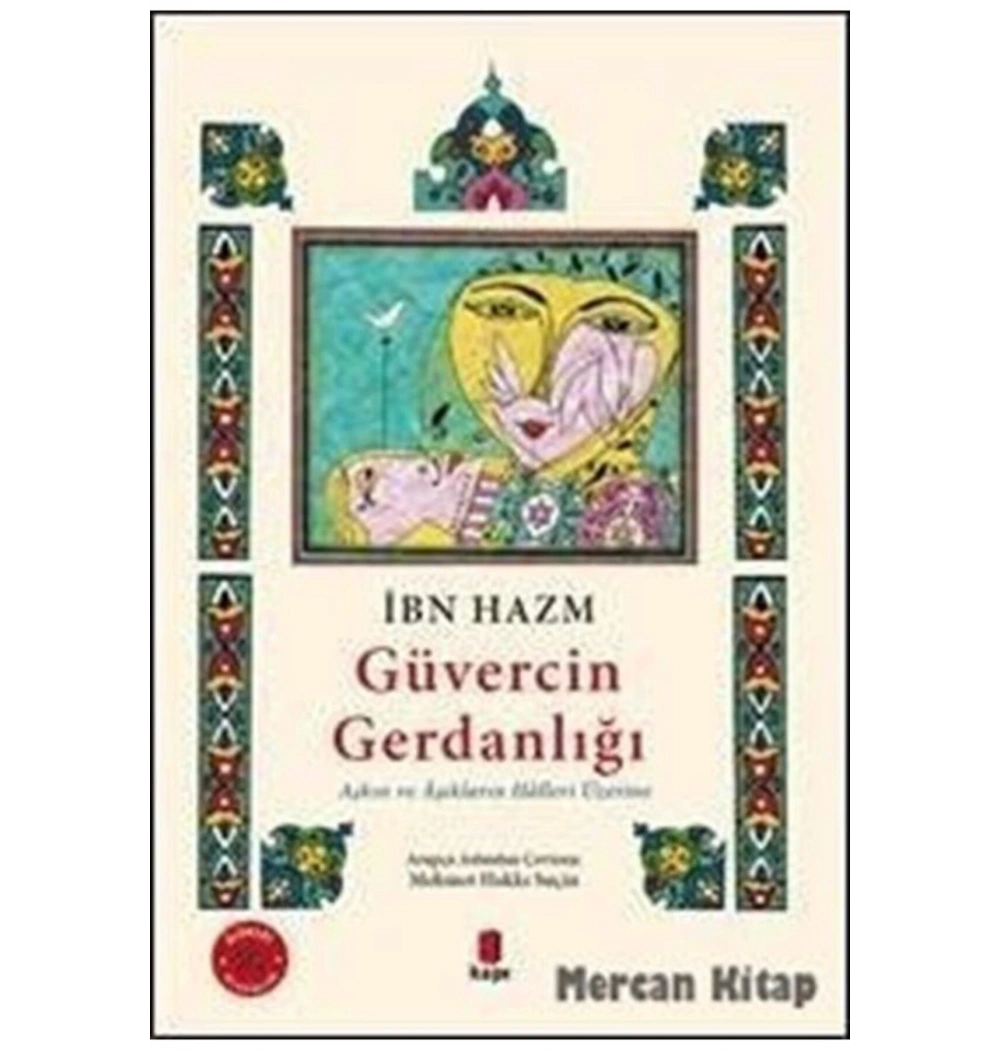 Güvercin Gerdanlığı   İbn Hazm   Kapı Yayın